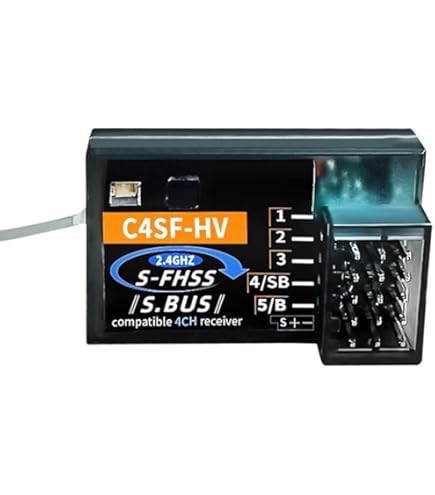 Amazon | 2個 CORONA C4SF-HV 受信機 2.4G futaba S-FHSS 互換品 3PL